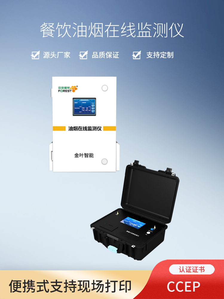 2026年油烟智能在线监测系统哪家专业？金叶仪器厂商品牌推荐